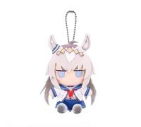 DEXSHUN Oguri Cap Plush Figurine Anime Douce Peluche Mignon Dessin animé Pendentif Porte-clés Peluche Canapé Décoration Anime Petit Cadeau 12 cm