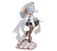 DEXSHUN Rem Figurine Anime Re:0 - Série Lolita-Look Rem - Statue PVC Anime Merchdiese - Ornement décoratif - Cadeau pour les fans de Remo - 28 cm