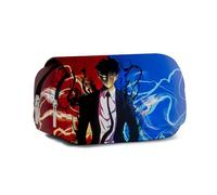 DEXSHUN Sung Jin Woo Trousse à crayons Anime Cha Hae-In Trousse à crayons Dessin animé Papeterie Double couche Impression 3D Grande trousse à crayons pour filles garçons, Type 09, 22x9x12cm, Trousse