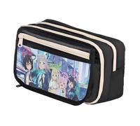 DEXSHUN Trousse à crayons avec personnage d'anime Misono Mika/Hayase Yūka/Shirasu Azusa/Kasumizawa Miyu - Grande trousse à crayons - Pour filles et garçons - Cadeau scolaire, Type 01, 21x8x13cm