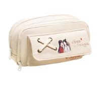 DEXSHUN Trousse anime Xie Lian/Hua Cheng Trousse à crayons double couche Impression 3D Grande boîte à crayons Boîte de papeterie pour étudiants, Type 18, 21x11cm, Trousse anime