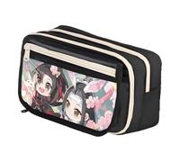 DEXSHUN Wei Wu Xian - Trousse à crayons - Grande capacité - Double couche - Dessin animé - Pour filles et garçons - Cadeau scolaire, Type 07, 21x8x13cm, Trousse anime
