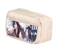 DEXSHUN Wei Wu Xian - Trousse à crayons - Grande capacité - Double couche - Dessin animé - Pour filles et garçons - Cadeau scolaire, Type 09, 21x8x13cm, Trousse anime