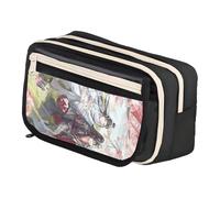 DEXSHUN Wei Wu Xian - Trousse à crayons - Grande capacité - Double couche - Dessin animé - Pour filles et garçons - Cadeau scolaire, Type 04, 21x8x13cm, Trousse anime