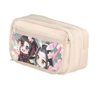DEXSHUN Wei Wu Xian - Trousse à crayons - Grande capacité - Double couche - Dessin animé - Pour filles et garçons - Cadeau scolaire, Type 15, 21x8x13cm, Trousse anime