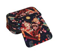 DEXSHUN Yugi Amane Trousse à crayons avec impression 3D double couche Grande boîte à crayons Boîte à crayons pour étudiants, Type 04, 21×7.5×10cm, Trousse à clés