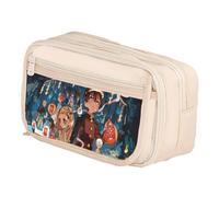 DEXSHUN Yugi Amane - Trousse à crayons - Grande capacité - Double couche - Dessin animé - Pour filles et garçons - Cadeau scolaire, Type 14, 21x8x13cm, Trousse à clés