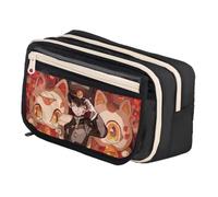 DEXSHUN Yugi Amane - Trousse à crayons - Grande capacité - Double couche - Dessin animé - Pour filles et garçons - Cadeau scolaire, Type 05, 21x8x13cm, Trousse à clés