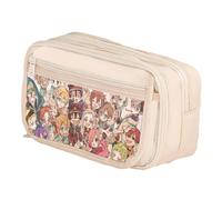 DEXSHUN Yugi Amane - Trousse à crayons - Grande capacité - Double couche - Dessin animé - Pour filles et garçons - Cadeau scolaire, Type 18, 21x8x13cm, Trousse à clés