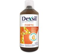 DexSil Complément alimentaire pour articulations au silicium, MSM, glucosamine, zinc et cuivre 1 l