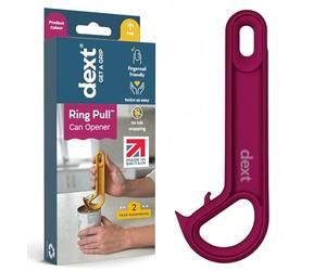 Dext - Ouvre-boîte à anneau pour personnes âgées, arthrite et maladie de Parkinson, ouverture facile, poignée ergonomique avec prise en main confortable. Parfait pour les boissons, les aliments pour