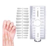 d'extension d'ongles, en acrylique, 240 pièces de faux ongles professionnels - 12 tailles, à ongles demi-couverture, ensemble d'extensions d'ongles faciles et sans traces avec