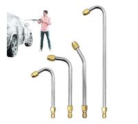 d'extension haute pression avec coudée, puissance anti-fuite efficace, fixation compacte pour un nettoyage de précision, 34 x 8,5 x 1,2 cm, multicolore