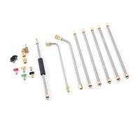 d'extension pour nettoyeur haute pression, laveuses à large compatibilité Ensemble de lance 4000 PSI pour le lavage