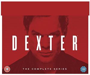 Dexter Complete Showtime TV Series - All 96 Episodes from from Season 1, 2, 3, 4, 5 , 6, 7 and 8 (33 Discs) DVD Box Set Collection + Bonus Features