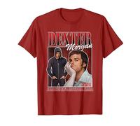 Dexter Dexter Morgan Bootleg Vibe T-Shirt, Homme, Canneberge, 3XL