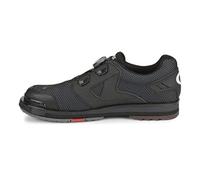 Dexter Mixte SST 8 Power Frame Boa Grey/Blk Mens Wide Size 9.5 Chaussures de Bowling, Noir/Gris, W US