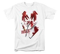 Dexter - Outils Du Métier - T-Shirt À Manches Courtes Unisexe Adulte - Blanc