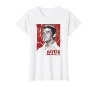 Dexter Poster T-Shirt, Femme, Blanc, 3XL