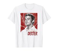Dexter Poster T-Shirt, Homme, Blanc, 3XL
