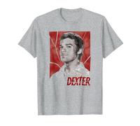 Dexter Poster T-Shirt, Homme, Gris Chiné, 3XL