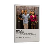 Dexter Poster TV Series Suspense Classique Poster d'art Cadeaux, Toile, Peinture, Art mural, Image décorative, Impression, Décoration moderne, 40 x 60 cm