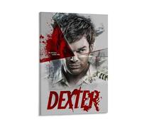 Dexter Poster TV Series Vintage Classic Vintage Toile Poster Art Mural Décor Impressions Poster Moderne Toile Art Photos pour Salon Chambre 40 x 60 cm