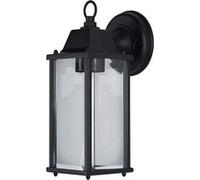 LEDVANCE Applique et plafonnier LED, luminaire pour applications extérieures, douille E27, Endura Classic Lantern SQ Noir