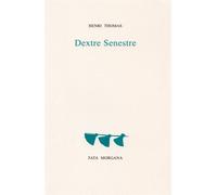 Dextre Senestre - Henri Thomas - Fata Morgana - broché - Roman