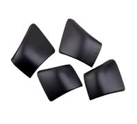 D'ExtréMité Rail Galerie Toit Utilisation Fiable, Lot 4 Capuchons Protection Noirs Utilisation Adaptée pour Barres Toit Voiture, Coque Plastique Tesla Model 3 2017 2018 2019 2020,Accessoires