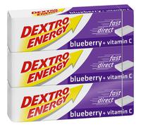 Dextro Energy Pack Myrtilles + Vitamine C Pièces 3x47g