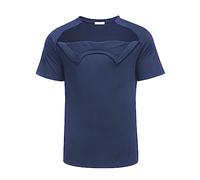 Deyeek Chemises de chimio unisexe pour la récupération post-épaule chirurgicale chemises de récupération déchirables sur les côtés Fermeture éclair Off Full Open Chemo Vêtements, bleu marine, Taille L