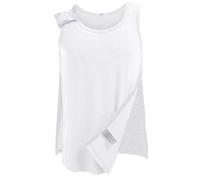 Deyeek T-shirt unisexe après une chirurgie à l'épaule Débardeurs Homme Snap Open Tearaway Débardeur Femme avec Snap Chemo Manchette Rotateurs Vêtements post-chirurgie S-XXL, Blanc., L