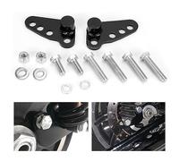 DeYeShiKi Kit d'abaissement arrière réglable de 2,5 à 7,6 cm compatible avec Harley Electra Glide Road King Touring Moto Sportster 2002-2016