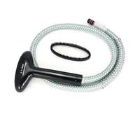 DEYIN 1 tuyau de guidage de buse de défroisseur à vapeur for vêtements avec brosse, tuyau de pulvérisation de vapeur, pièces de défroisseur à vapeur for vêtements, longueur de 1,6 m