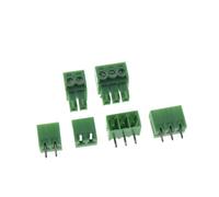DEYIN 10 jeux de borniers enfichables 15EDG-3.81 2P 3P 4P 5P 6P 7P 8P 9P 10P Mm, connecteur Phoenix vert, plaque de soudure PCB(8P straight)