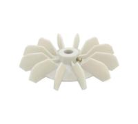 DEYIN 120mm turbine moteur ventilateur lame en plastique roue pompe moteur ventilateur de refroidissement turbine moteur ventilateur palette(A)