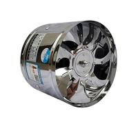 DEYIN 6''8'' cuisine toilette ventilateur d'échappement persienne tuyau extracteur mur Air Ventilation plafond Booster ventilateur métal échappement(6inch 150-160mm)
