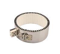 DEYIN Bande chauffante en céramique blanche, 60x6 0mm/60x9 0mm/80x8 0mm/80x12 0mm/100x12 0mm/100x180mm, température maximale 220V 800 degrés Celsius(60x90mm850W)