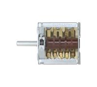 DEYIN Interrupteur à bouton de four 16A FD-101M 250V 6+0