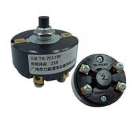 DEYIN Interrupteur rond for épurateur multifonctionnel TK-7012W, interrupteur à quatre pieds, interrupteur de broyeur BF521/522(BLACK)