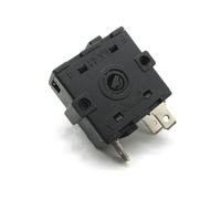 DEYIN Interrupteur rotatif à 3 broches 16 A 250 V AC for pièces de réparation de radiateur de chauffage électrique Interrupteur rotatif