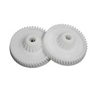 DEYIN Lot de 2 pignons de Hachoir à Viande en Plastique for Robot culinaire 1501 1507 1511 1545 1550 Mum 4505 54251