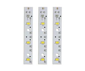 DEYIN Lot de 3 ampoules LED WR55X26671 en plastique for réfrigérateurs. Remplace PS11767930 AP6035586 4468532 EAP11767930