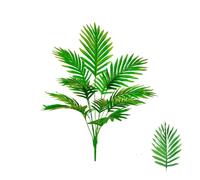 DEYIN Palmier Artificiel Tropical 68-120cm/47,2 Pouces, Fausse Plante Tropicale, Branches de Feuilles de Palmier en Plastique Vert, adaptées à la décoration de Jardin de Maison(SWK6-24Y-125-Z11)