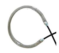 DEYIN Pièces de four 220V 1300W, Tube chauffant rond annulaire halogène de 14cm de diamètre, 1cm