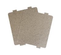 DEYIN Pièces de four à micro-ondes tranche de Mica accessoires d'isolation thermique Super épaisse feuille de Mica couverture de guide d'onde de rechange plus épaisse 2 pièces