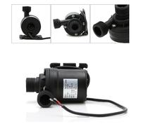 DEYIN Pompe à eau 800L/H 5m DC12V 24V Chauffe-eau solaire Moteur sans balai Circulation Composant électronique Fontaine de jardin extérieur(24V)