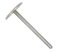 DEYIN Puits thermométrique sans soudure de 50.5mm, avec chaudière à triple pince, en acier inoxydable 304, sanitaire de 30 à 500mm(30mm)