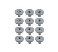 DEYIN Roues de lave-vaisselle 4 à 12 pièces, panier inférieur for roues de lave-vaisselle(12 Pcs)